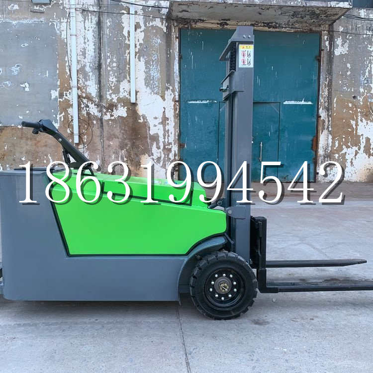 延津县小型电动叉车1吨2吨步行站驾式电瓶堆高充电装卸车液压升降车铲车